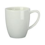 Koffiemok / melkbeker crème (per korf van 24 stuks)