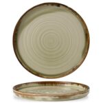 Harvest bord met rand ø 21 cm. - Linen (per krat van 20 stuks) - Afbeelding 3