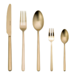 Dessertlepeltje "Goud" (per bakje van 50 stuks) - Afbeelding 3