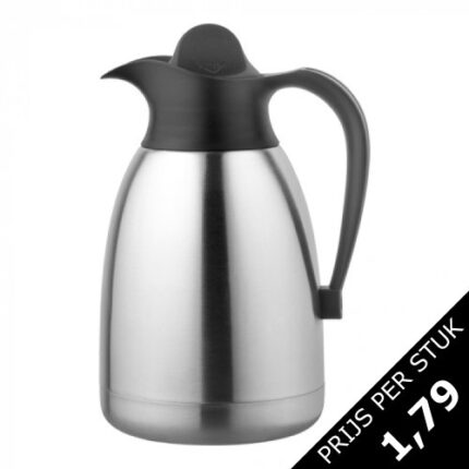 Thermoskan koffie 1,5 L (per krat van 8 stuks)