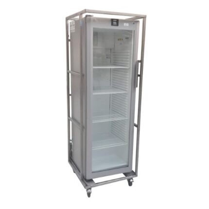 Koelkast hoogmodel met glazen deur - 360 liter (220V)