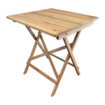 Klaptafel hout "Bistro" 70 x 70 cm.