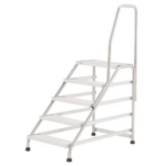 Podiumtrap | hoogte 100 cm. | (incl. leuning) - Afbeelding 2
