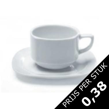 Gala koffiekop en schotel (per krat van 40 stuks)