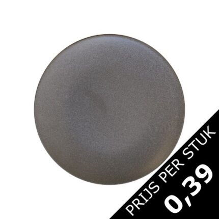 Grey Spirit - plat bord ø 27,5 cm. (per krat van 15 stuks)