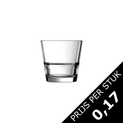 Waterglas stack up 21 cl. (per korf van 25 stuks)