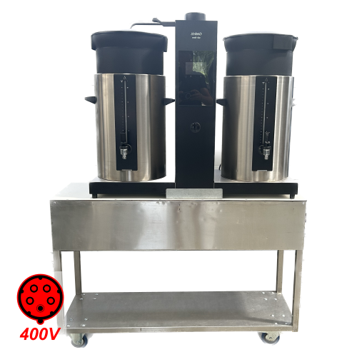 54562 Koffiemachine 2 x 20 liter - op onderstel (380V)(V).png Koffiemachine 2 x 20 liter - op onderstel (400V) - Afbeelding 1