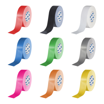 Gaffertape diverse kleuren, per rol (50 mtr.)