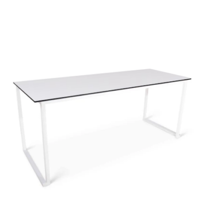 Tafel "Mandy" groot (180x70x76cm) | Wit