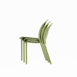 Stoel "Evi" | groen - Afbeelding 3