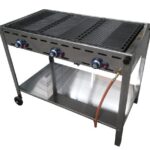 Barbecue groot - 3 grillplaten (excl. gas)