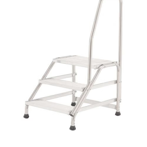 7444 Podiumtrap - hoogte 60 cm - incl leuning(1).png Podiumtrap | hoogte 60 cm. | (incl. leuning) - Afbeelding 1