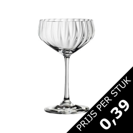 59761 champagne coupe spiegelau 31 cl. (per korf van 24 stuks)(x)