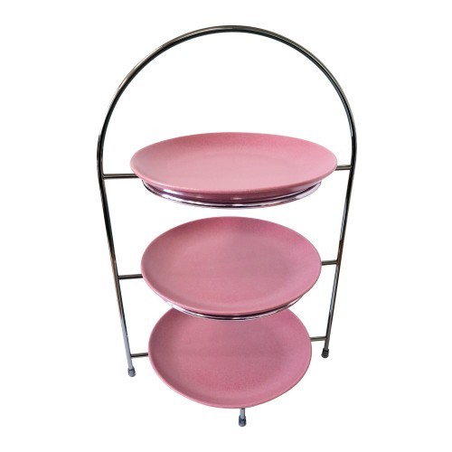 60197 etagere 3-laags incl. spirit borden - red